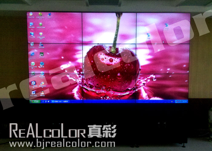 高清55寸液晶拼接屏    智慧城市的安全保障